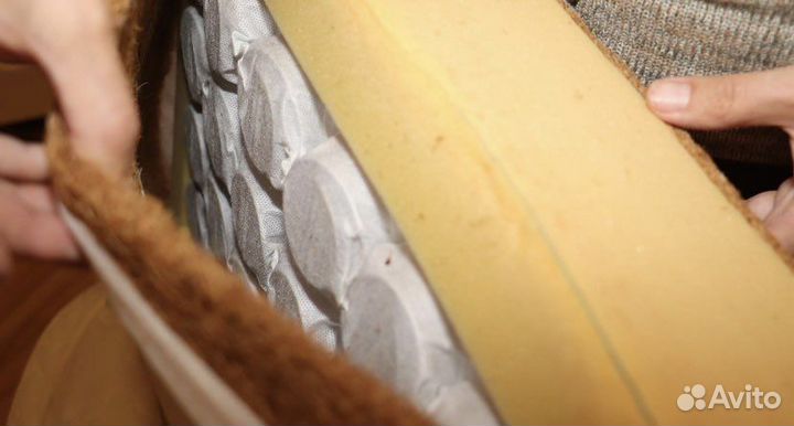 Кроватка детская с ортопедическим матрасом askona