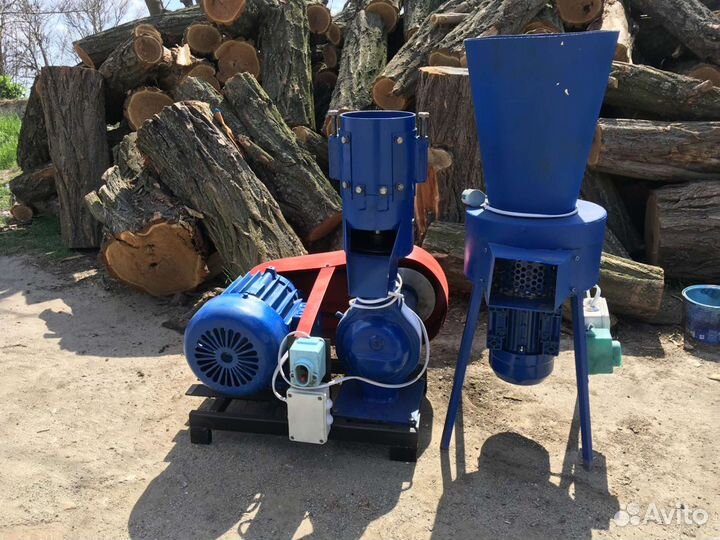 Комплект гранулятор + сенорезка