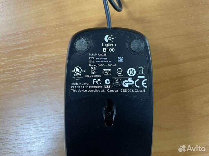 Проводная клавиатура и мышь