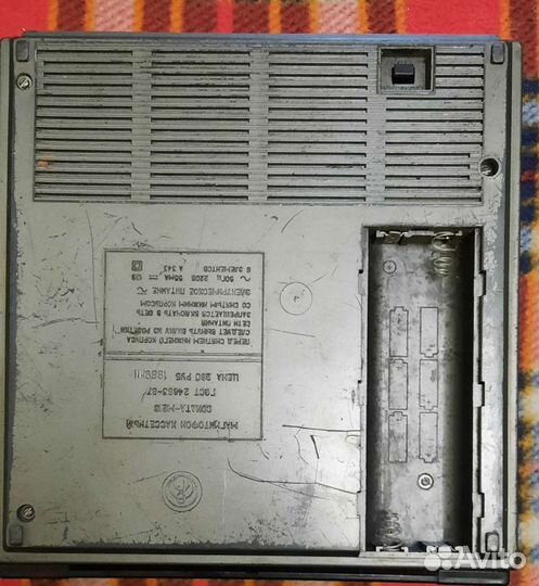 Магнитофон кассетный Соната 216