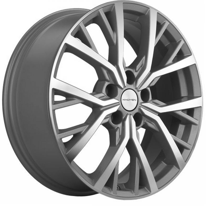 Khomen 1806 : 7x18 5*114,3 Et:37 Dia:66,6 F-Silver-FP