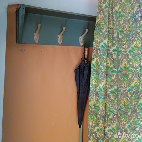 СССР Полка Вешалка Большая деревянная Советская