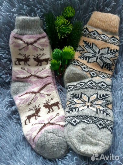 Носки из шерсти. Подарочный вариант. Цену уточняйт