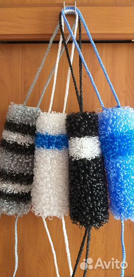 Мочалка ручной работы