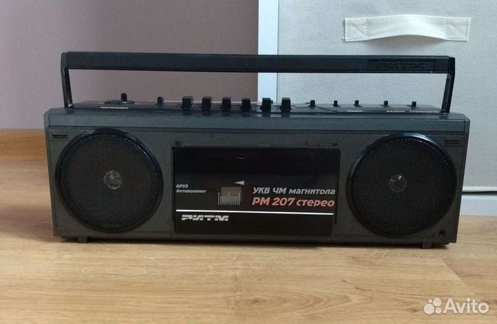 Редкая магнитола Ритм рм207с