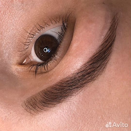 Брови, оформление бровей, ламинирование ресниц