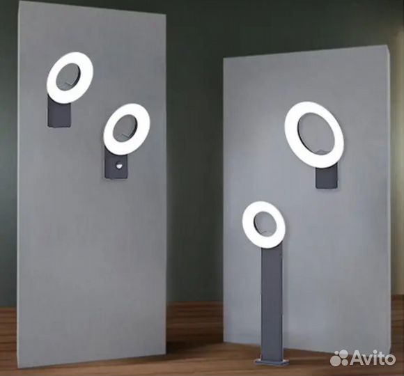 Светильник уличный светодиодный ip54 серый