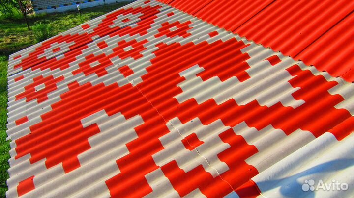 Мойка крыш, покраска шифера и кровли