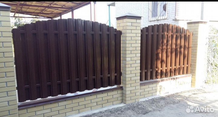 Металлический штакетник