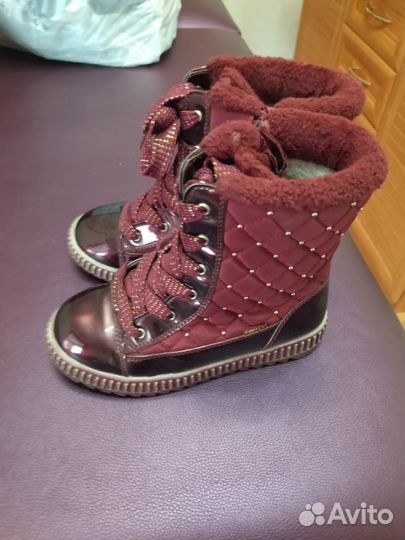 Ботинки зимние детские 32