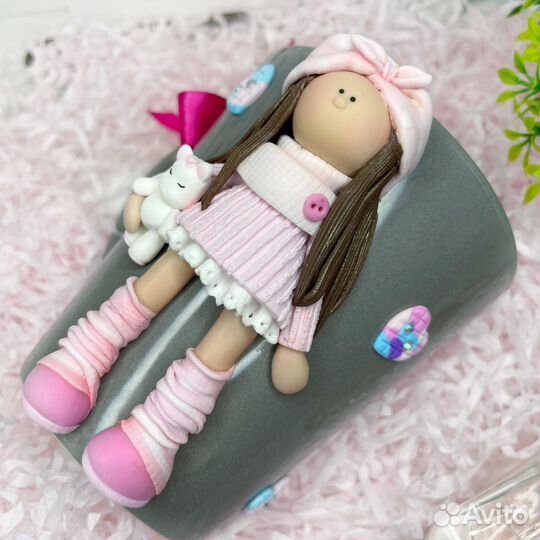 Кукла с единорогом
