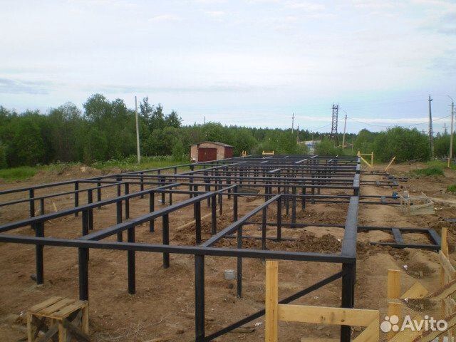 Винтовые сваи с установкой