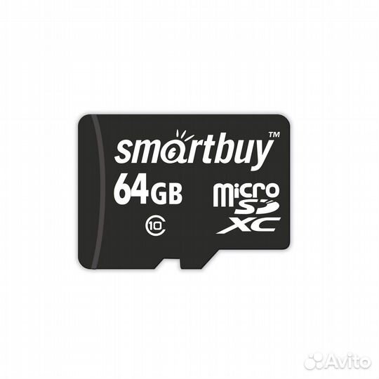 Карта памяти 64gb 4K Smartbuy