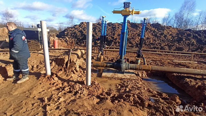 Винтовые сваи под ключ / Фундамент для лстк