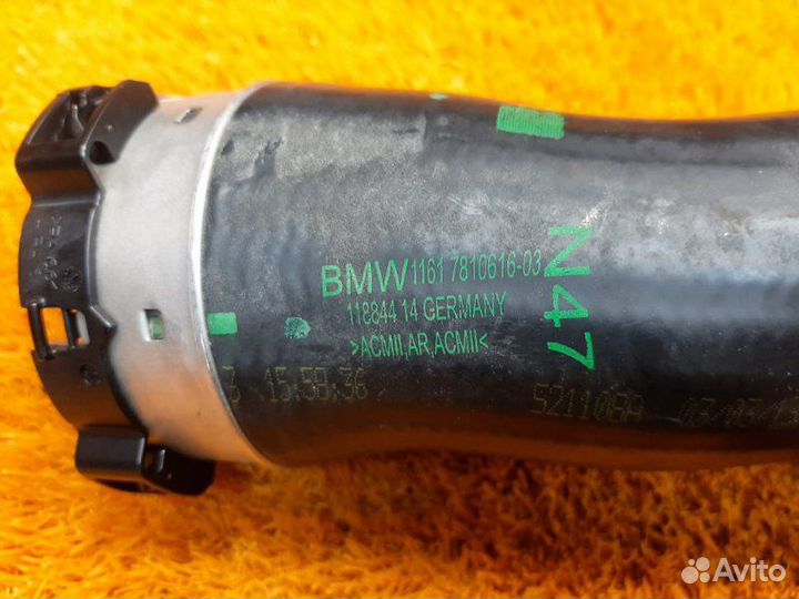 Патрубок интеркулера Bmw 3-Series F30 N47D20C 2013