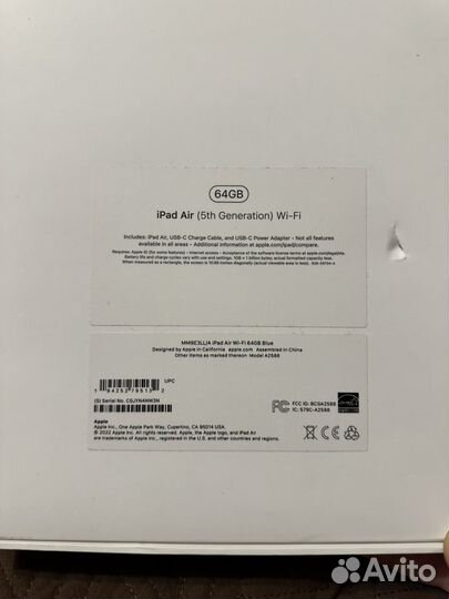 iPad air 5 64gb