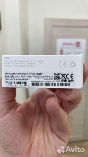 Сетевое зарядное устройство Apple USB-C