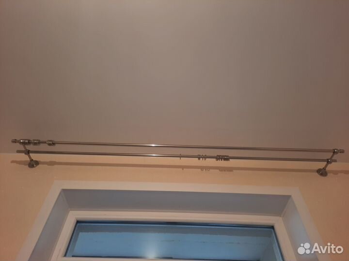 Карниз для штор двухрядный 180 см