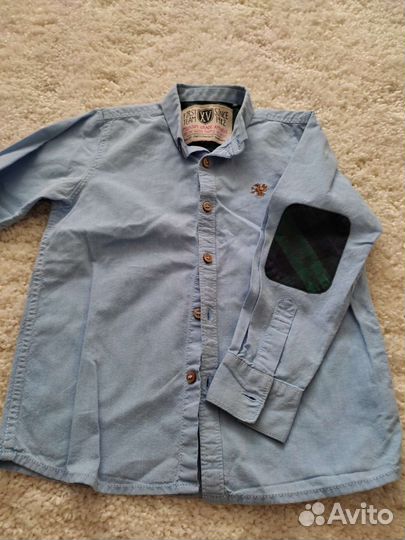 Рубашка H&M, 110,116,122