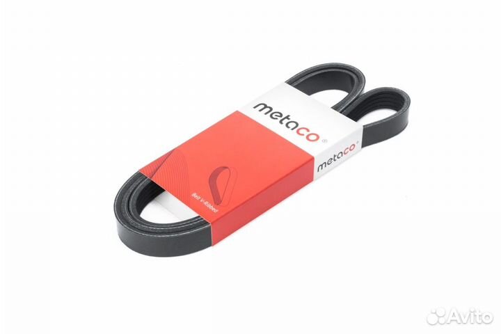 Ремень генератора и A/C 6PK2080 Metaco