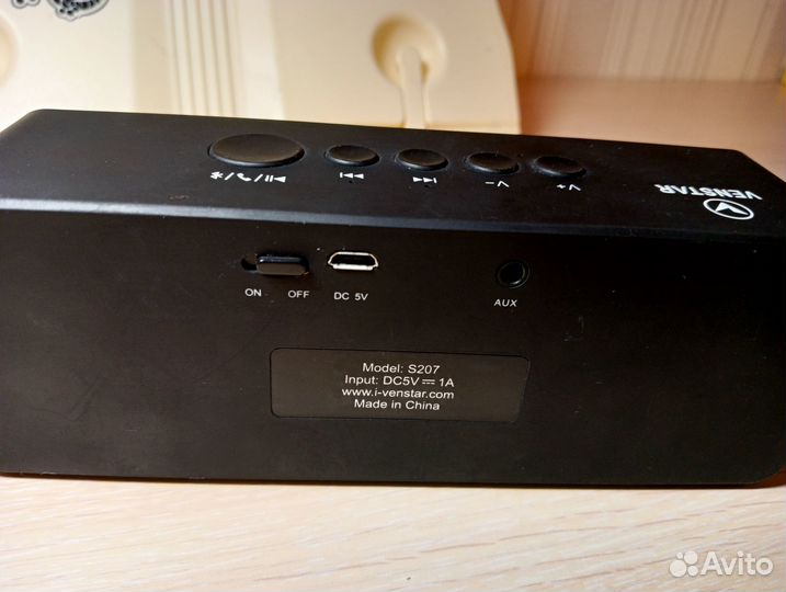 Беспроводная блютуз колонка Venstar S207