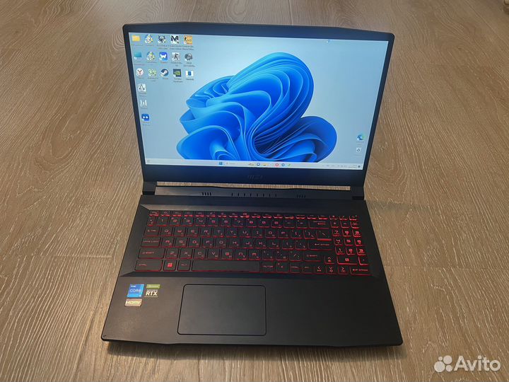 Ноутбук msi katana GF66 12UE