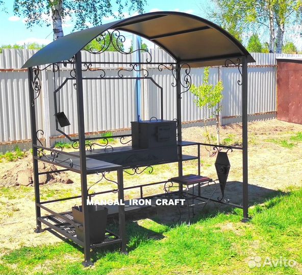Мангал кованый