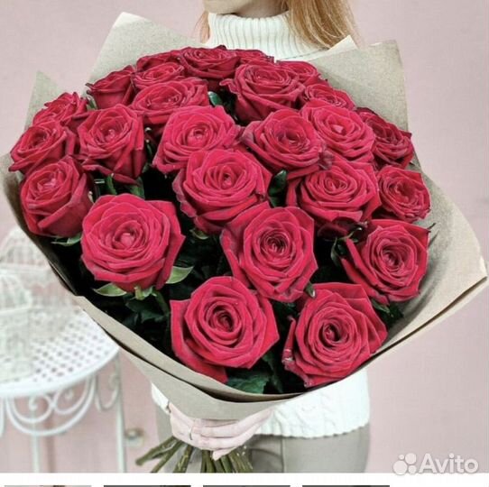 Букеты Розы Эквадор,доставка 24/7