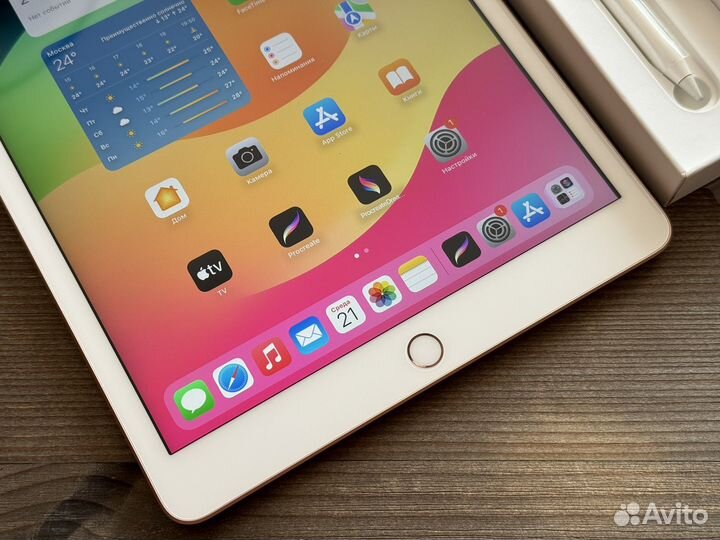 iPad 7 10.5 2019 Gold + Pencil Оригинал