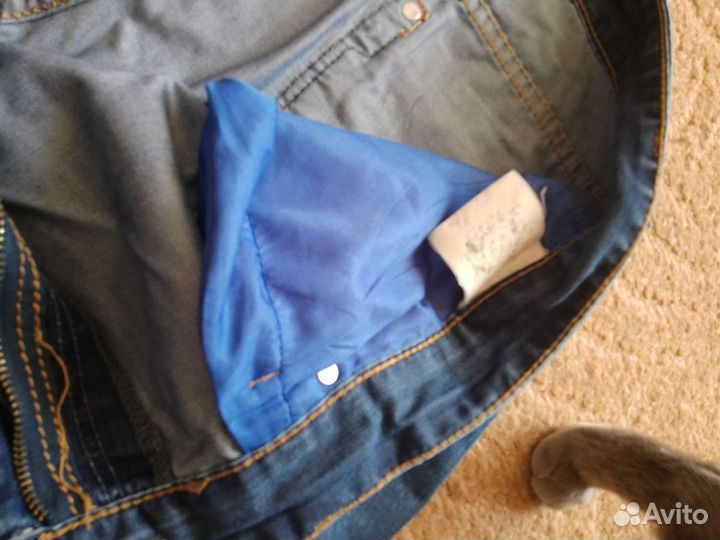 Шорты джинсовые мужские 58