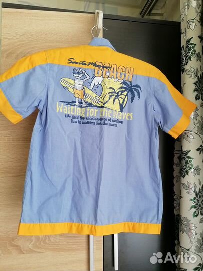 Рубашка с коротким рукавом на мальчика