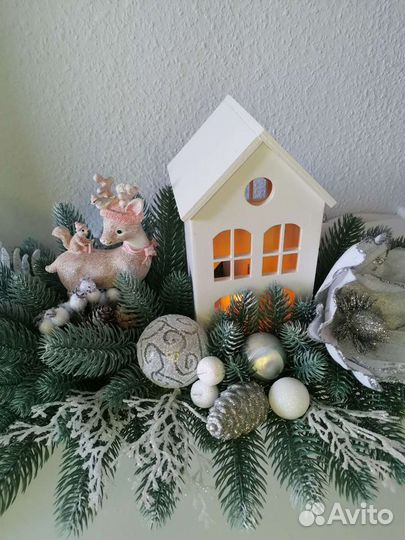 Настольная новогодняя комозиция