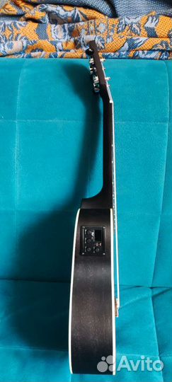 Укулеле концерт Flight DUC380 CEQ Amber