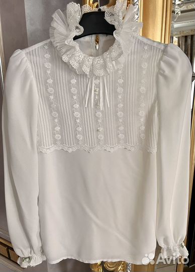 Нарядная блузка для девочки