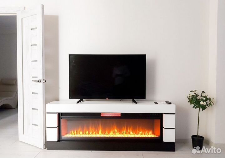 Портал линейный для электрокамина