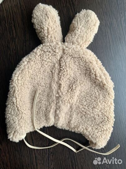 Шапка с ушками зайца