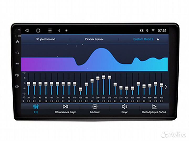 Магнитола Mstar TS109128A для LADA Granta 2011-17