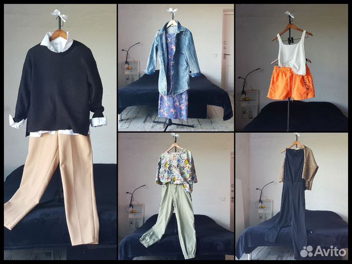 Женская одежда пакетом 44 46 брендовые и обычные