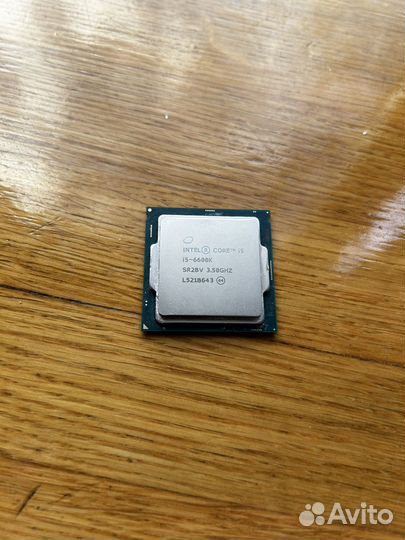 Процессор сокет 1155 i5-6600k