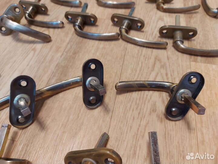 Ручка оконная латунь