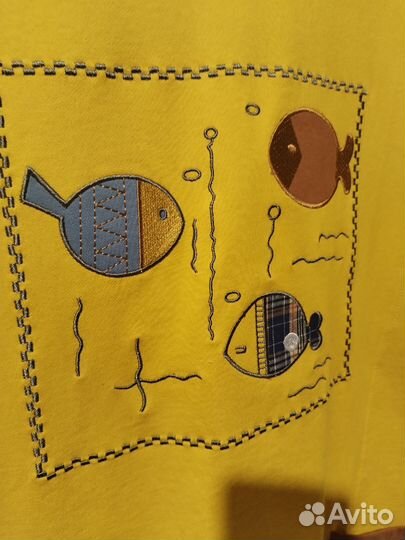 Джемпер футболка хлопок 60, 62, 64 р новая