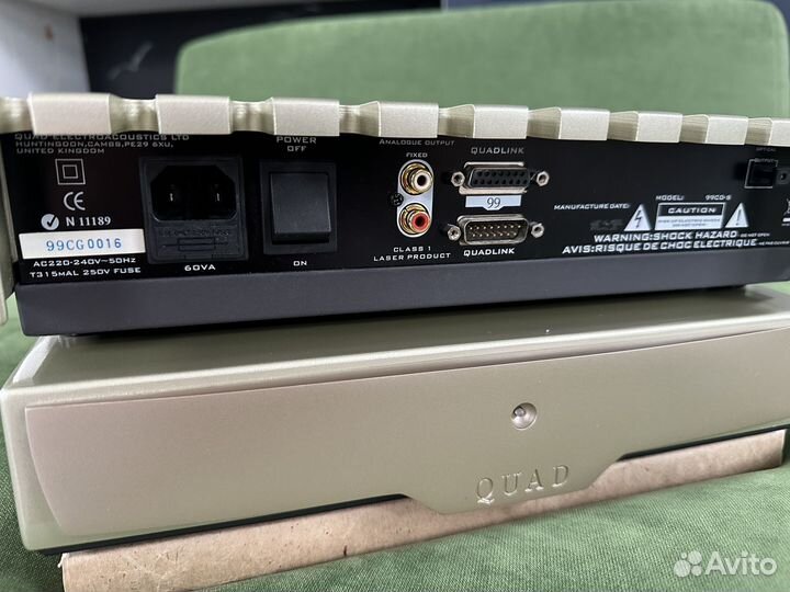 Quad 99cd-s проигрыватель cd дисков