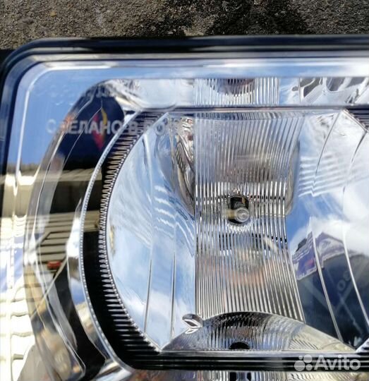 Фара блок Камаз-6520, 6511, 4308 с дхо левая Н/О