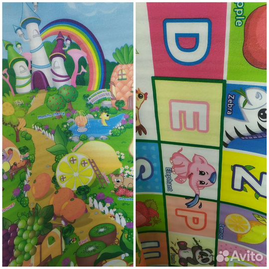 Коврик мягкий детский в рулоне