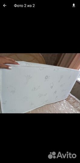 Матрас детский 120 60 двухсторонний