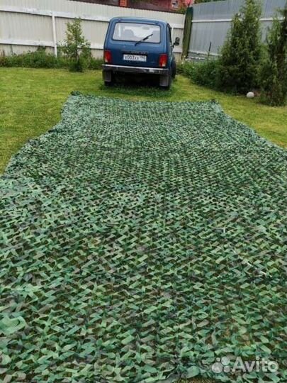 Маскировочная сеть военная 3/6