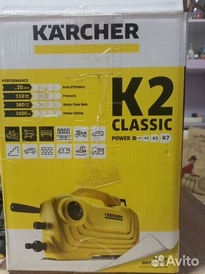 Минимойка karcher к2 classic
