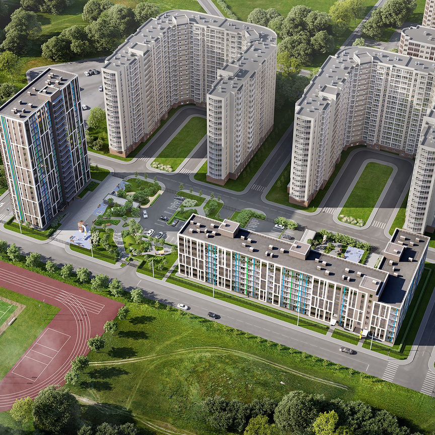 1-к. квартира, 38,6 м², 19/19 эт.