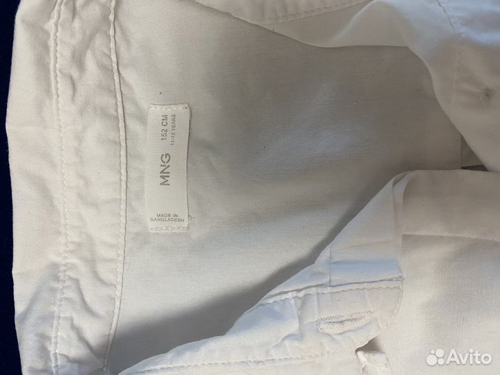 Белая рубашка 152