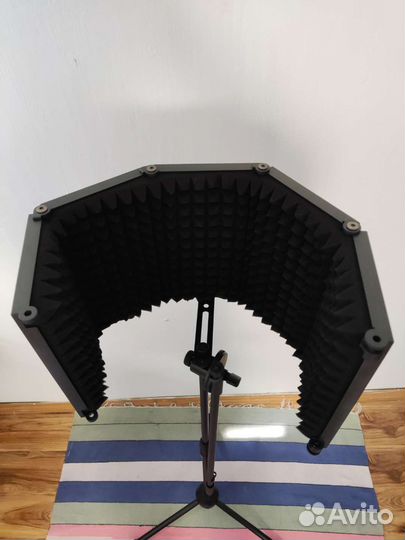 Экран акустический 5 створок + стойка журавль